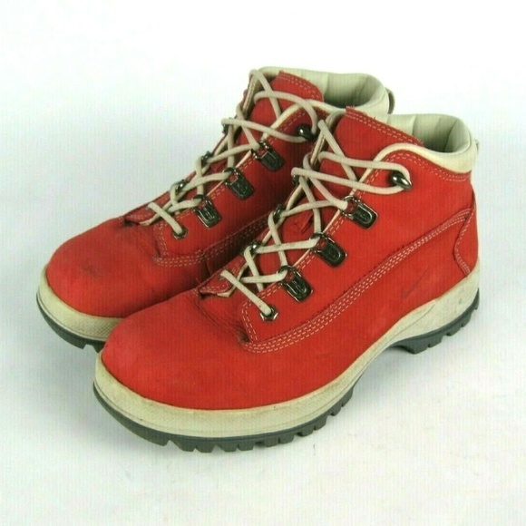 nike red ankle shoes